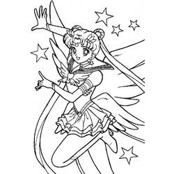 Coloring page: Mangas (Cartoons) #42606 - Free Printable Coloring Pages