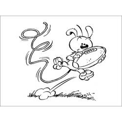 Coloring page: Marsupilami (Cartoons) #50179 - Free Printable Coloring Pages