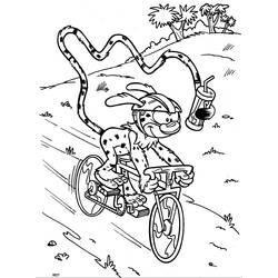 Coloring page: Marsupilami (Cartoons) #50187 - Free Printable Coloring Pages