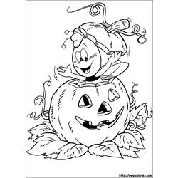 Coloring page: Maya the bee (Cartoons) #28366 - Free Printable Coloring Pages