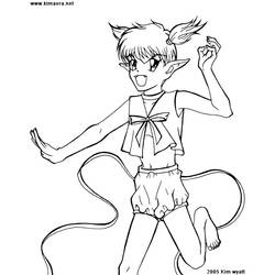 Coloring page: Mew Mew Power (Cartoons) #46195 - Free Printable Coloring Pages