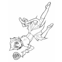 Coloring page: Mew Mew Power (Cartoons) #46200 - Free Printable Coloring Pages