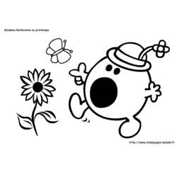 Coloring page: Mr. Men Show (Cartoons) #45489 - Free Printable Coloring Pages