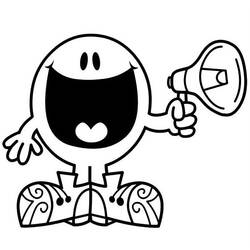 Coloring page: Mr. Men Show (Cartoons) #45520 - Free Printable Coloring Pages