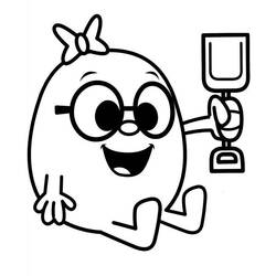 Coloring page: Mr. Men Show (Cartoons) #45525 - Free Printable Coloring Pages