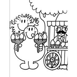 Coloring page: Mr. Men Show (Cartoons) #45588 - Free Printable Coloring Pages