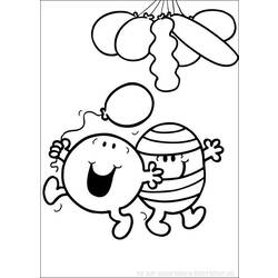 Coloring page: Mr. Men Show (Cartoons) #45594 - Free Printable Coloring Pages