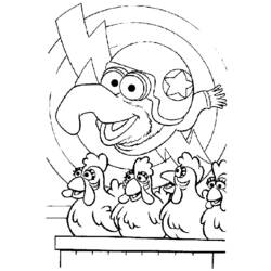 Coloring page: Muppets (Cartoons) #31874 - Free Printable Coloring Pages