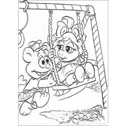 Coloring page: Muppets (Cartoons) #31878 - Free Printable Coloring Pages