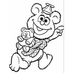 Coloring page: Muppets (Cartoons) #31883 - Free Printable Coloring Pages