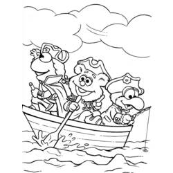 Coloring page: Muppets (Cartoons) #31911 - Free Printable Coloring Pages