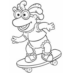 Coloring page: Muppets (Cartoons) #31927 - Free Printable Coloring Pages