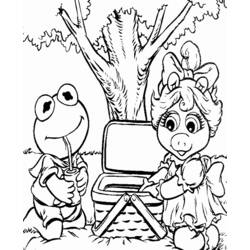 Coloring page: Muppets (Cartoons) #31949 - Free Printable Coloring Pages