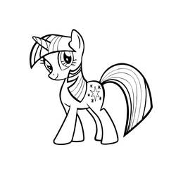 Coloring page: My Little Pony (Cartoons) #41866 - Free Printable Coloring Pages