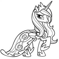 Coloring page: My Little Pony (Cartoons) #41880 - Free Printable Coloring Pages