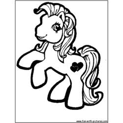 Coloring page: My Little Pony (Cartoons) #41900 - Free Printable Coloring Pages