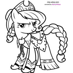 Coloring page: My Little Pony (Cartoons) #41901 - Free Printable Coloring Pages
