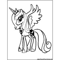 Coloring page: My Little Pony (Cartoons) #41904 - Free Printable Coloring Pages