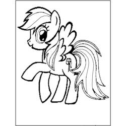 Coloring page: My Little Pony (Cartoons) #41912 - Free Printable Coloring Pages