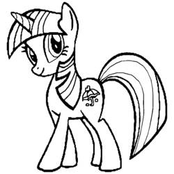 Coloring page: My Little Pony (Cartoons) #42136 - Free Printable Coloring Pages
