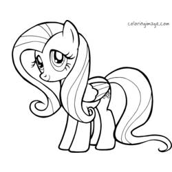 Coloring page: My Little Pony (Cartoons) #42194 - Free Printable Coloring Pages