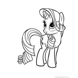 Coloring page: My Little Pony (Cartoons) #42215 - Free Printable Coloring Pages
