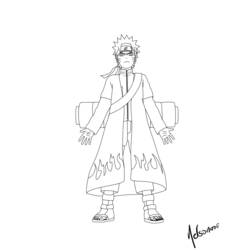 Coloring page: Naruto (Cartoons) #38093 - Free Printable Coloring Pages