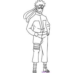 Coloring page: Naruto (Cartoons) #38127 - Free Printable Coloring Pages
