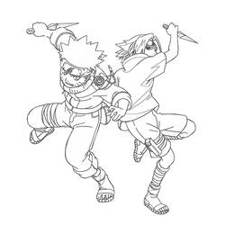 Coloring page: Naruto (Cartoons) #38134 - Free Printable Coloring Pages