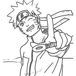 Coloring page: Naruto (Cartoons) #38155 - Free Printable Coloring Pages