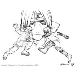 Coloring page: Naruto (Cartoons) #38156 - Free Printable Coloring Pages
