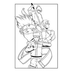 Coloring page: Naruto (Cartoons) #38175 - Free Printable Coloring Pages