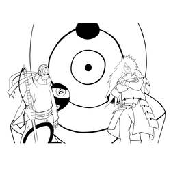 Coloring page: Naruto (Cartoons) #38179 - Free Printable Coloring Pages