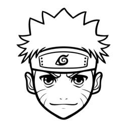 Coloring page: Naruto (Cartoons) #38400 - Free Printable Coloring Pages