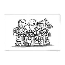 Coloring page: Ninjago (Cartoons) #24028 - Free Printable Coloring Pages