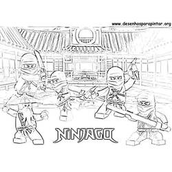 Coloring page: Ninjago (Cartoons) #24038 - Free Printable Coloring Pages
