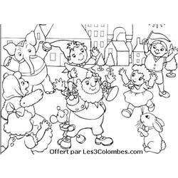 Coloring page: Noddy (Cartoons) #44607 - Free Printable Coloring Pages