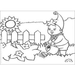 Coloring page: Noddy (Cartoons) #44621 - Free Printable Coloring Pages