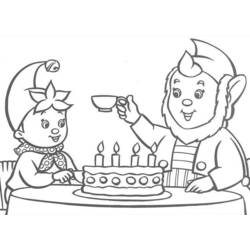 Coloring page: Noddy (Cartoons) #44699 - Free Printable Coloring Pages