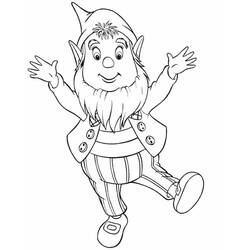 Coloring page: Noddy (Cartoons) #44723 - Free Printable Coloring Pages