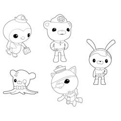 Coloring page: Octonauts (Cartoons) #40587 - Free Printable Coloring Pages