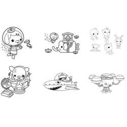 Coloring page: Octonauts (Cartoons) #40592 - Free Printable Coloring Pages