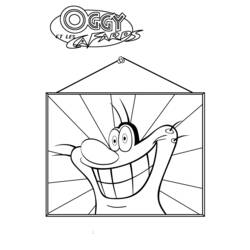 Coloring page: Oggy and the Cockroaches (Cartoons) #37885 - Free Printable Coloring Pages
