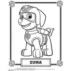 Coloring page: Paw Patrol (Cartoons) #44241 - Free Printable Coloring Pages
