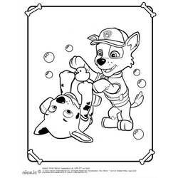 Coloring page: Paw Patrol (Cartoons) #44244 - Free Printable Coloring Pages