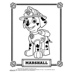 Coloring page: Paw Patrol (Cartoons) #44253 - Free Printable Coloring Pages