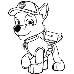 Coloring page: Paw Patrol (Cartoons) #44316 - Free Printable Coloring Pages