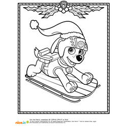 Coloring page: Paw Patrol (Cartoons) #44317 - Free Printable Coloring Pages