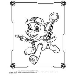 Coloring page: Paw Patrol (Cartoons) #44347 - Free Printable Coloring Pages