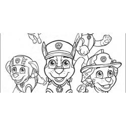Coloring page: Paw Patrol (Cartoons) #44393 - Free Printable Coloring Pages